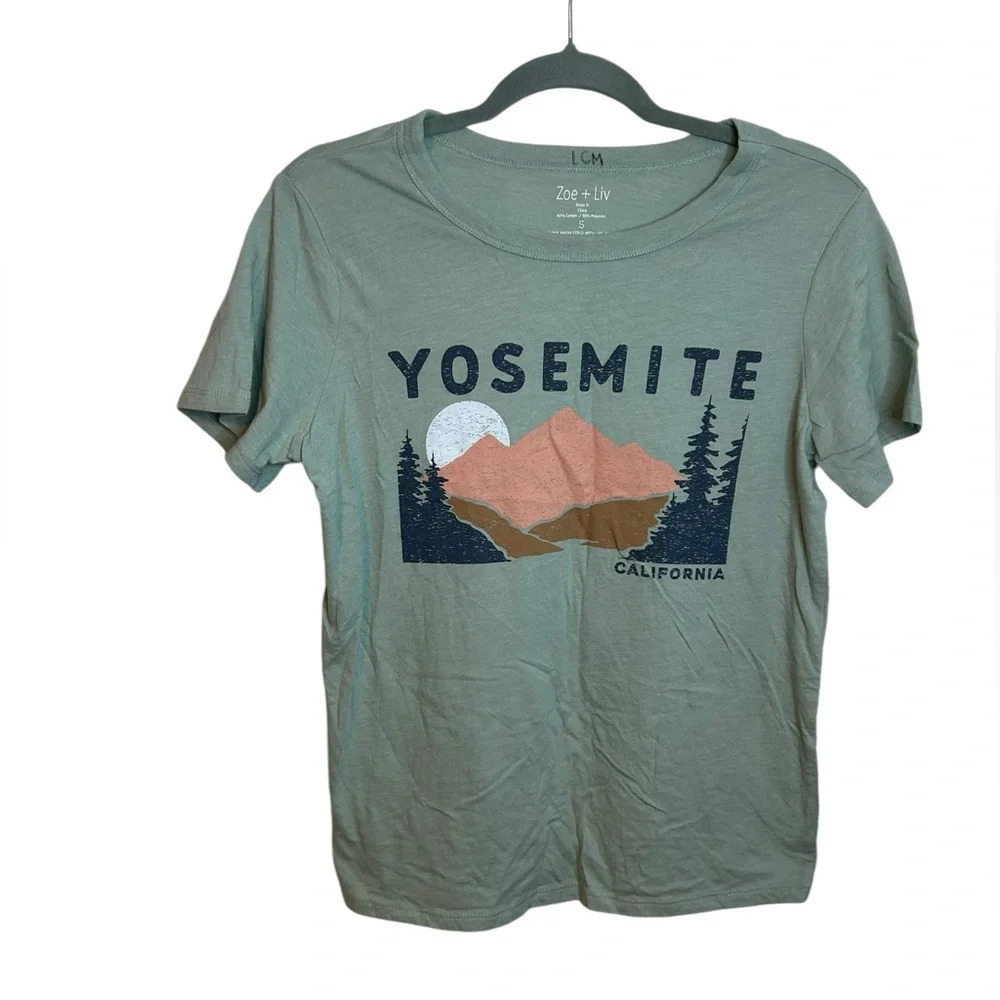 Zoe + Liv Yosemite California Graphic Tee